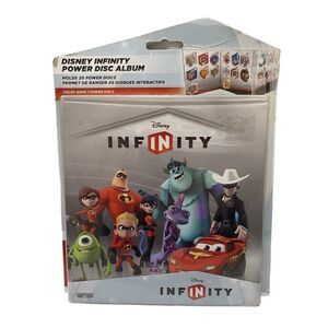 Disney Infinity 20 Power Disc Album Storage Case Collector Book Video Game